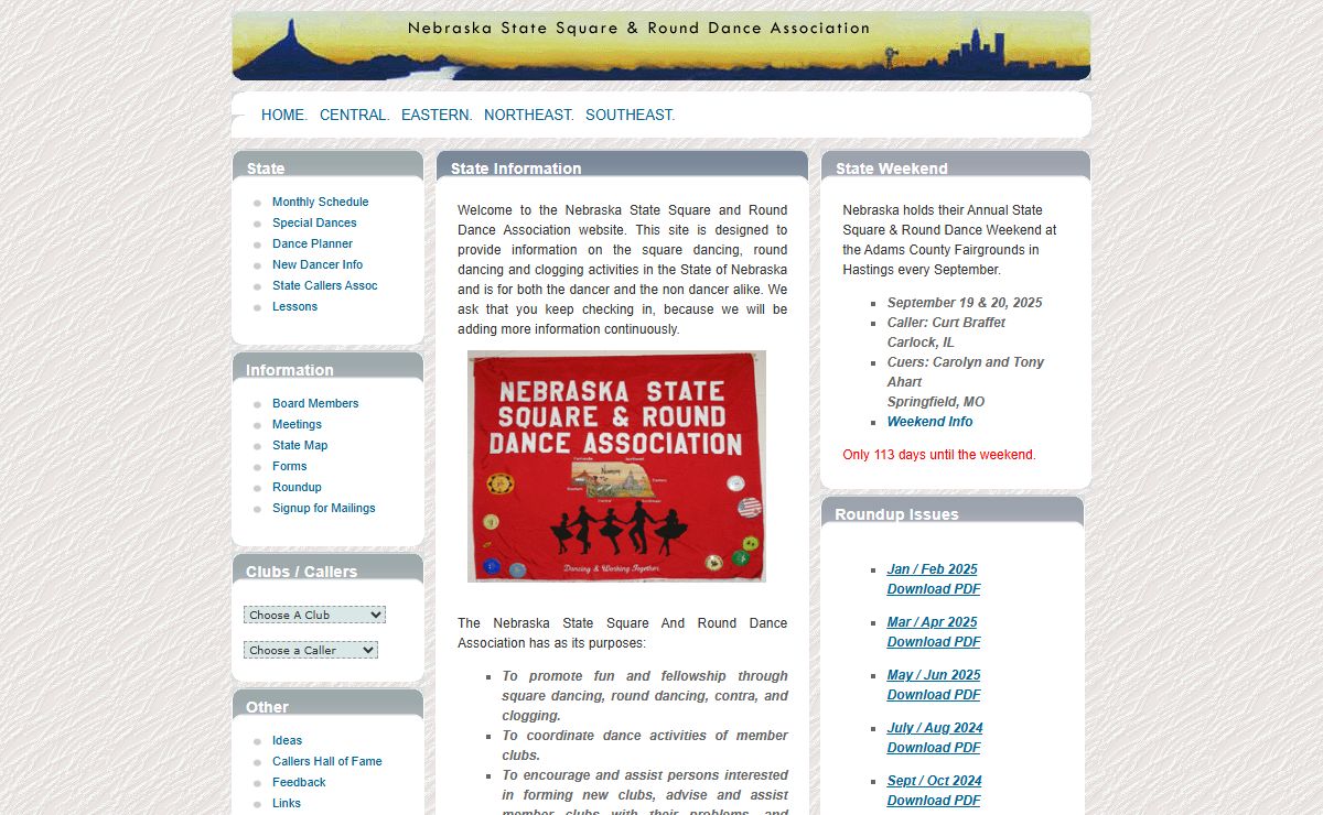 Nebraska State Square and Round Association (SQUAREDANCENE.ORG)