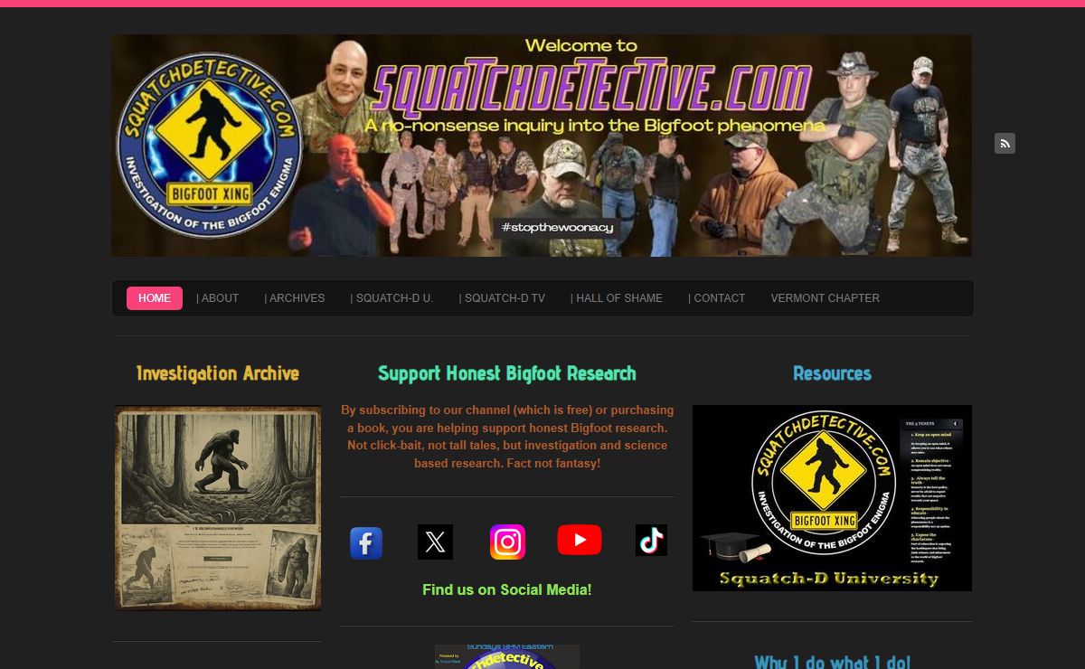 Squatchdetective.com - Squatchdetective.com