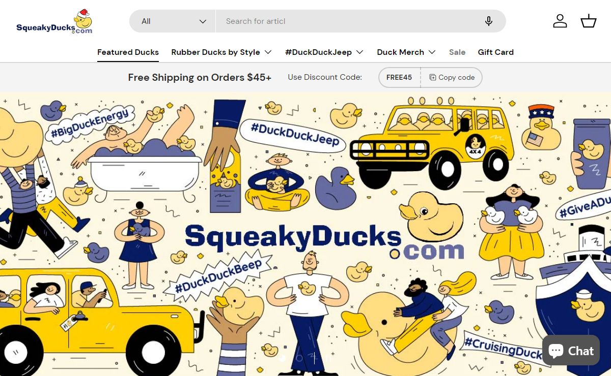 SqueakyDucks.com - Rubber Ducks & Tags From Every Part Unknown