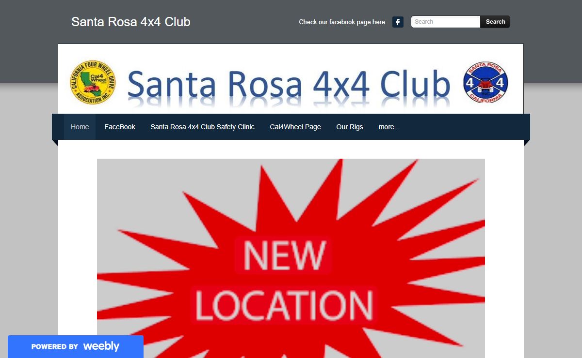 Santa Rosa 4x4 Club - Home Page - Santa Rosa 4x4 Club