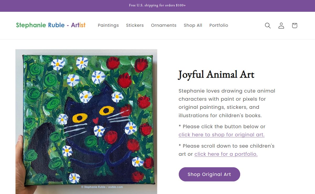 Stephanie Ruble - Artist | Original Art and Stickers