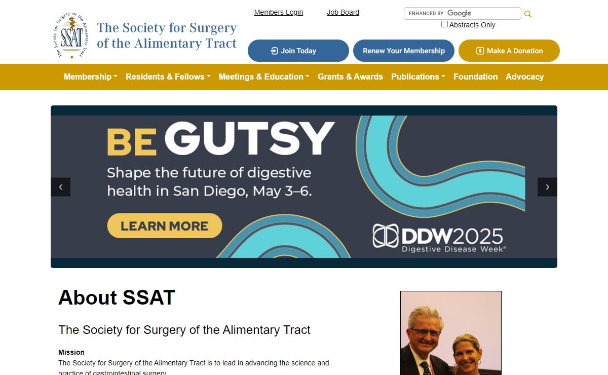SSAT - Society for Surgery of the Alimentary Tract