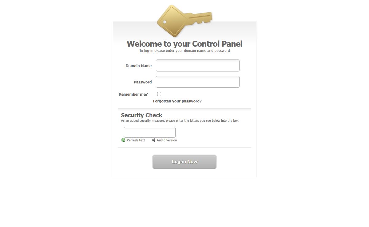 Control Panel