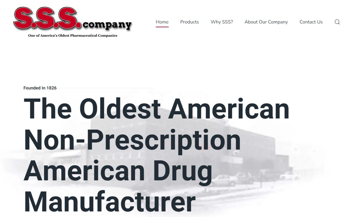 S.S.S. Company | Pharmaceuticals