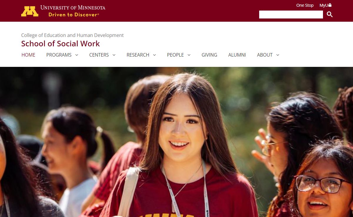 University of Minnesota School of Social Work | School of Social Work
