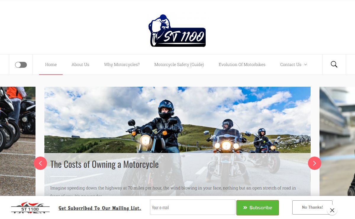 ST 1100 – #1 Motorbike News, Stories & Updates