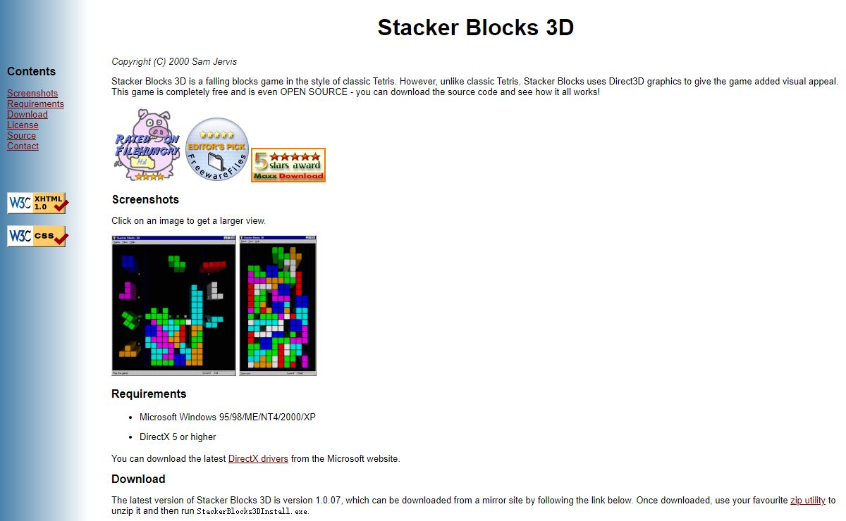 Stacker Blocks 3D