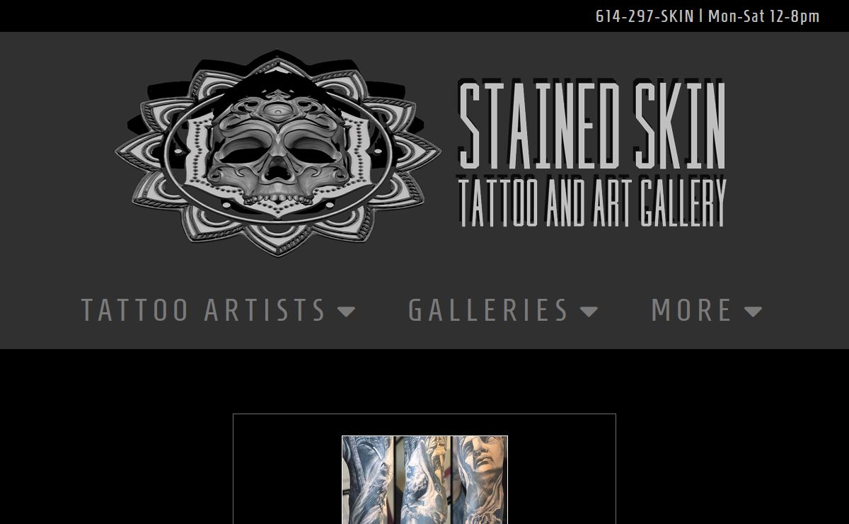 Stained Skin Tattoo & Art Gallery | Columbus, Ohio (614) 297-7546