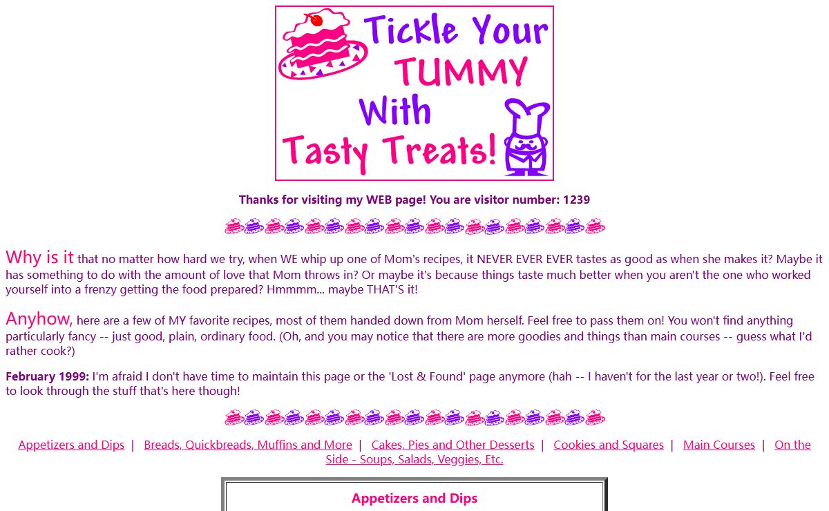 Tickle Your Tummy With Tasty Treats!