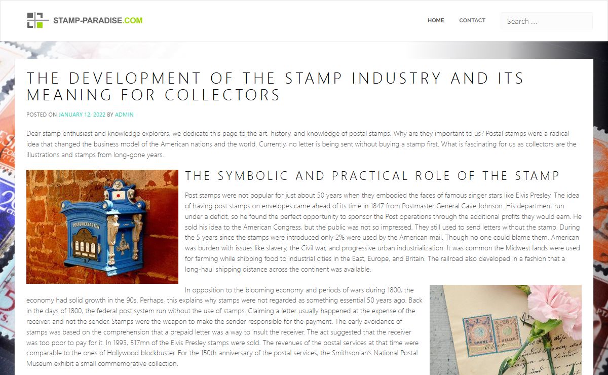 Collecting Postage Stamps in Major Exhibitions around the Globe