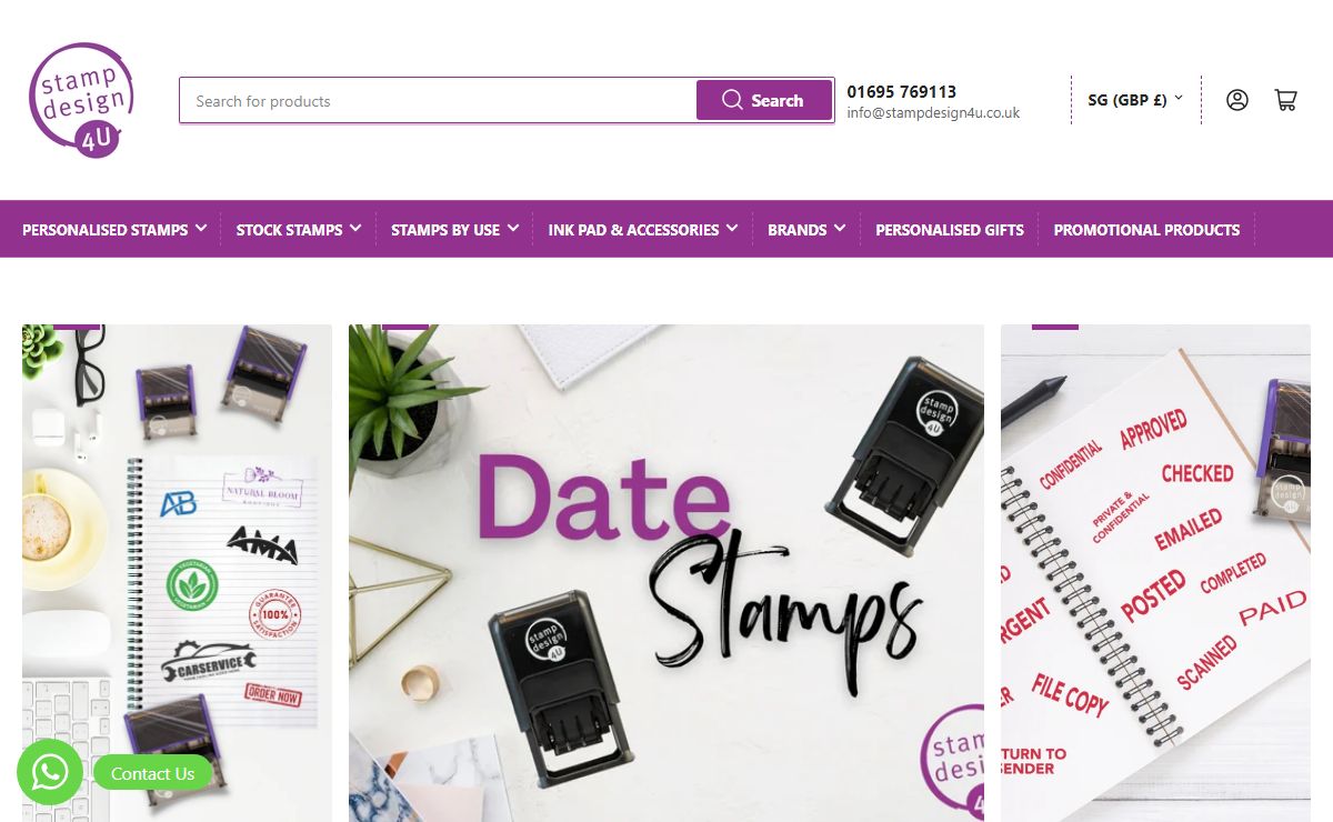 Personalised Stamps designed by you. – Stamp Design 4U