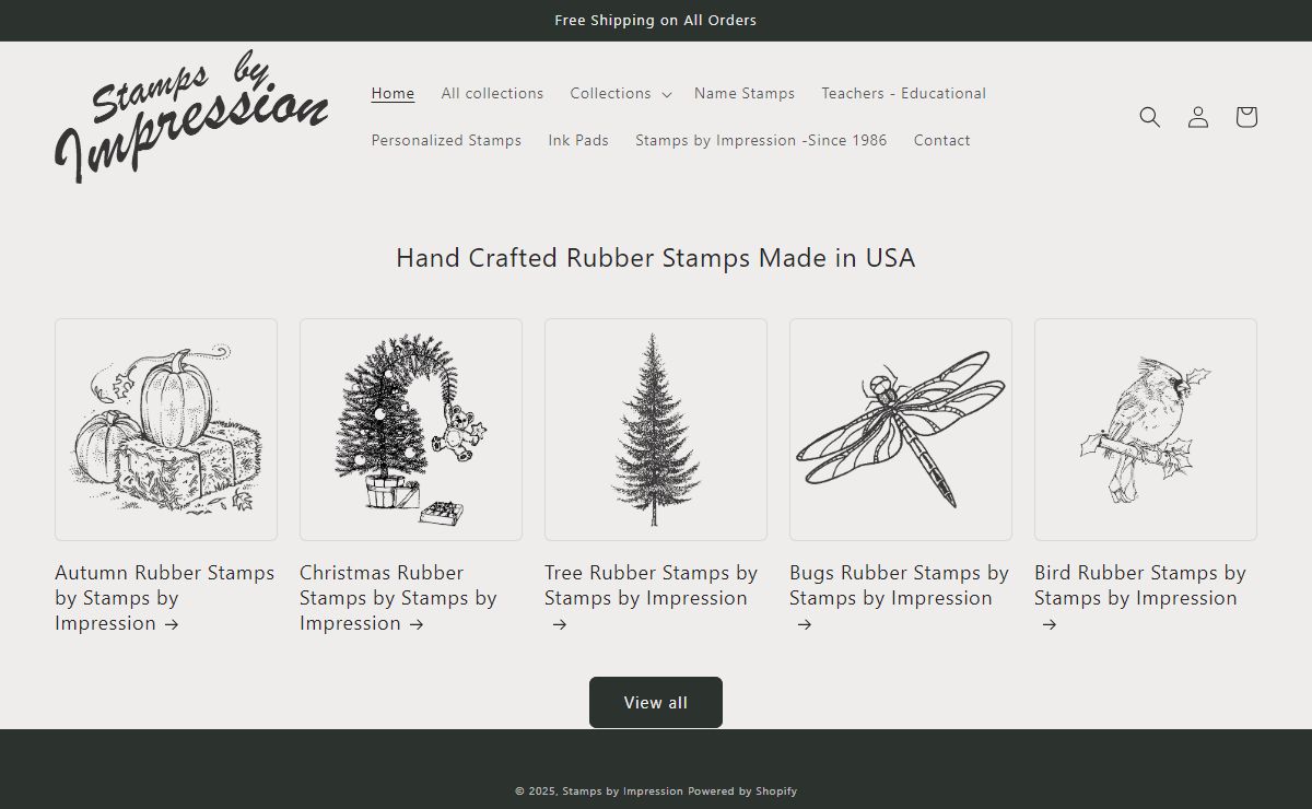 Art Rubber Stamps, Teacher Educational Stamps, Name & Custom Stamps – Stamps by Impression