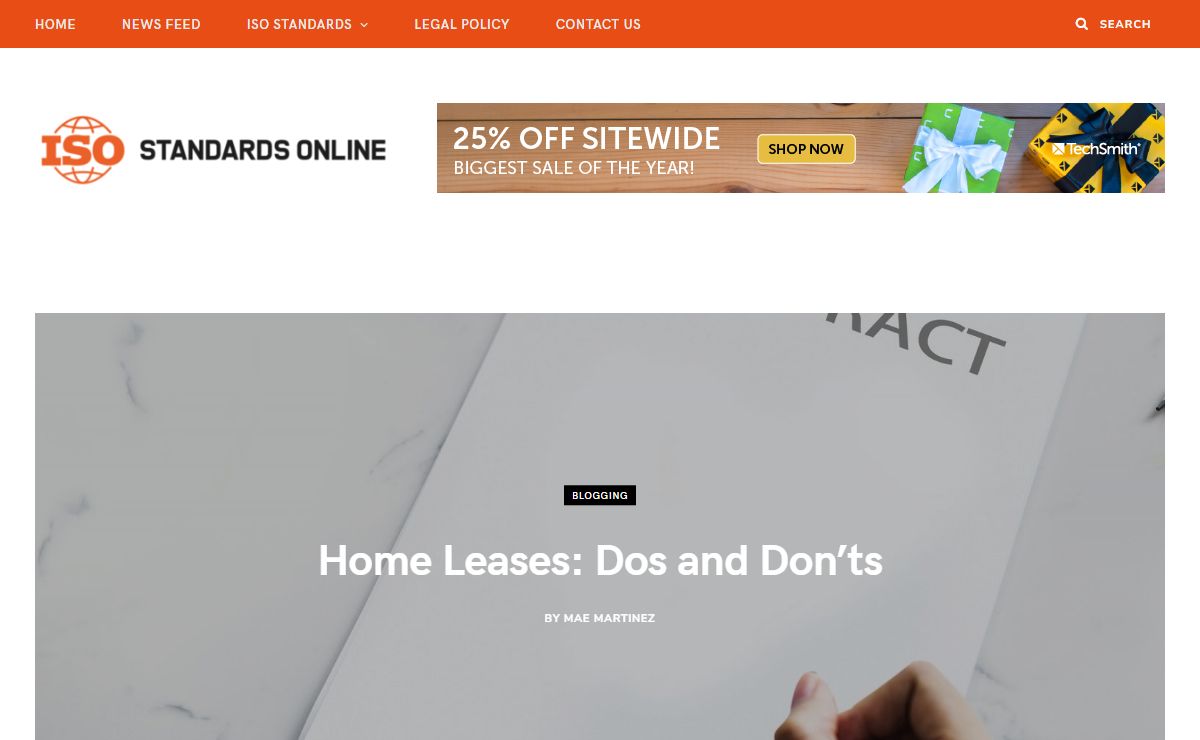 Standards Online – Where you find the standard for all business types