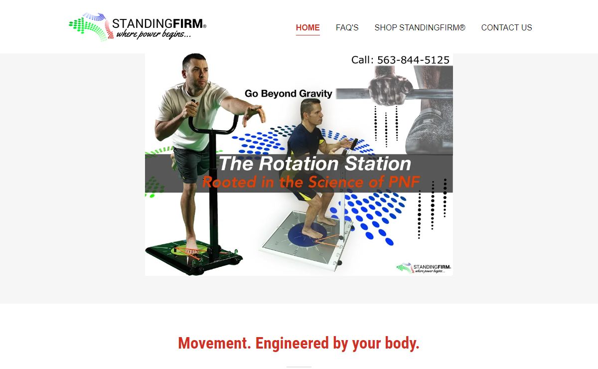 Standing Firm® - Rotation Fitness, Hip Mobility
