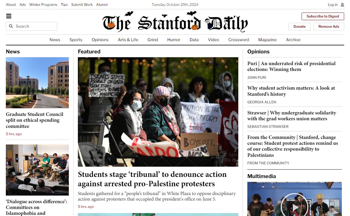 The Stanford Daily | Breaking news from the Farm since 1892