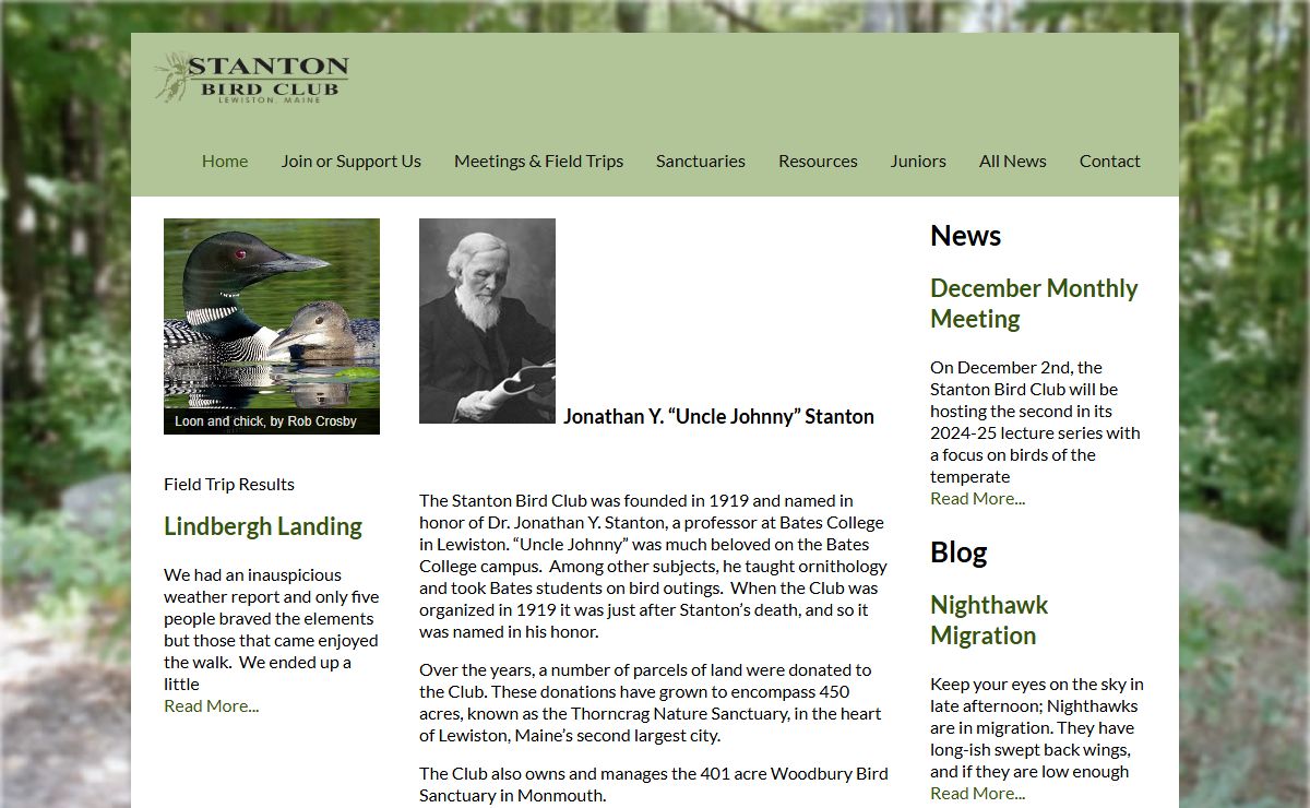 Stanton Bird Club | Lewiston, Maine