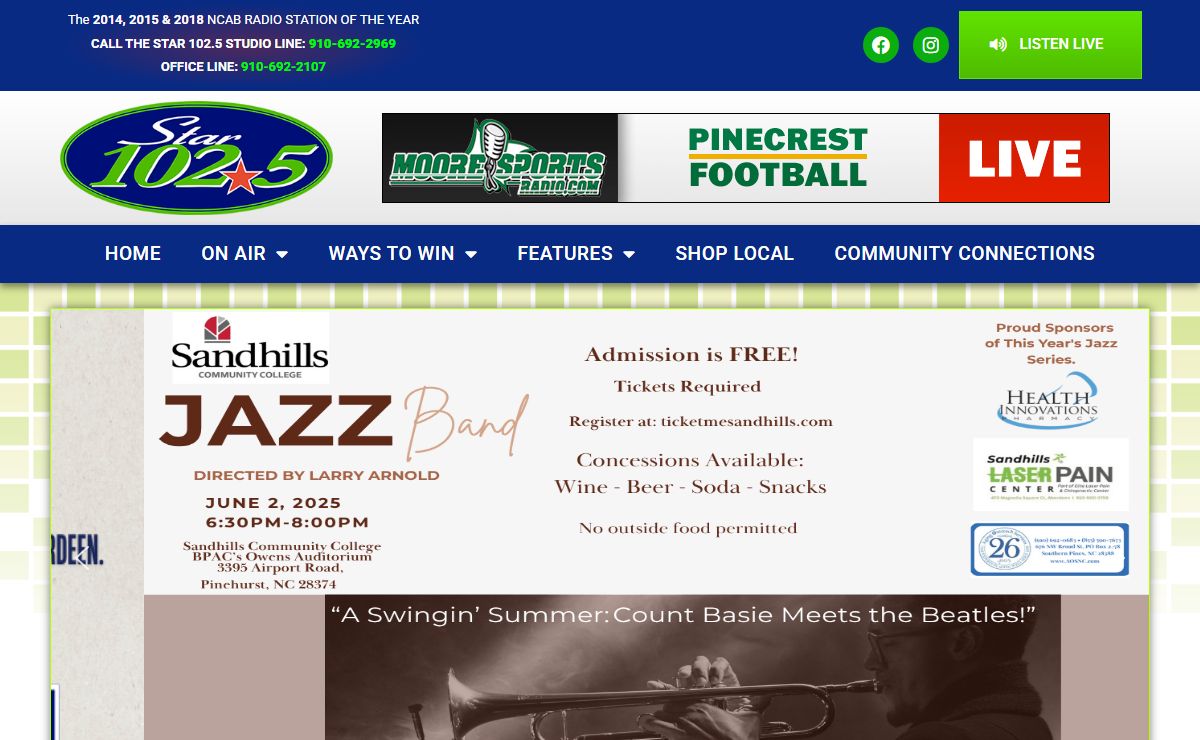 Star 102.5 - Your Adult Contemporary Radio Station