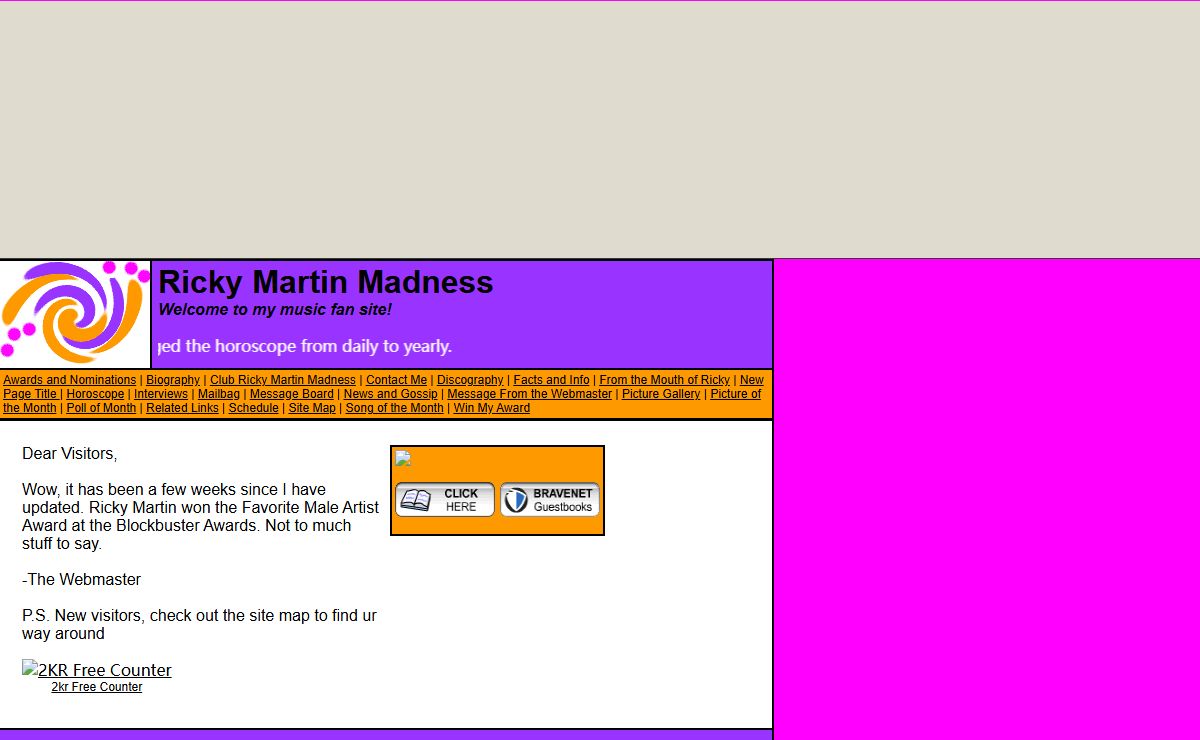 Ricky Martin Madness