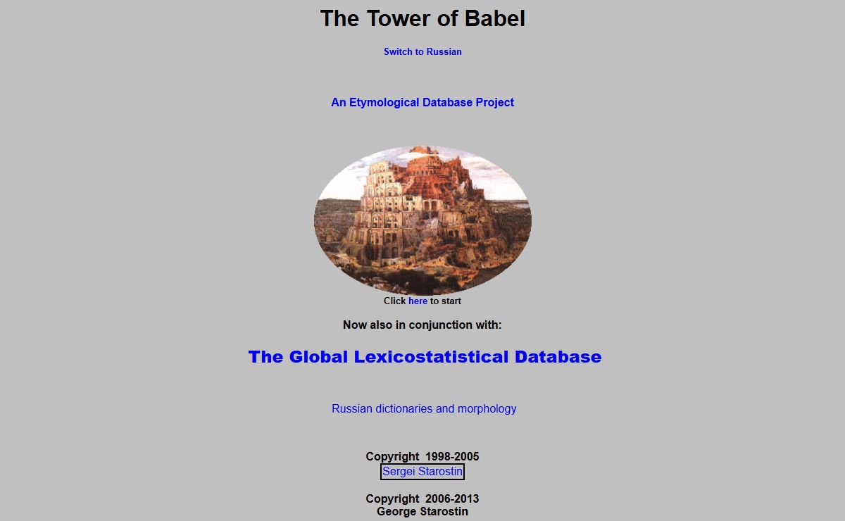 The Tower of Babel