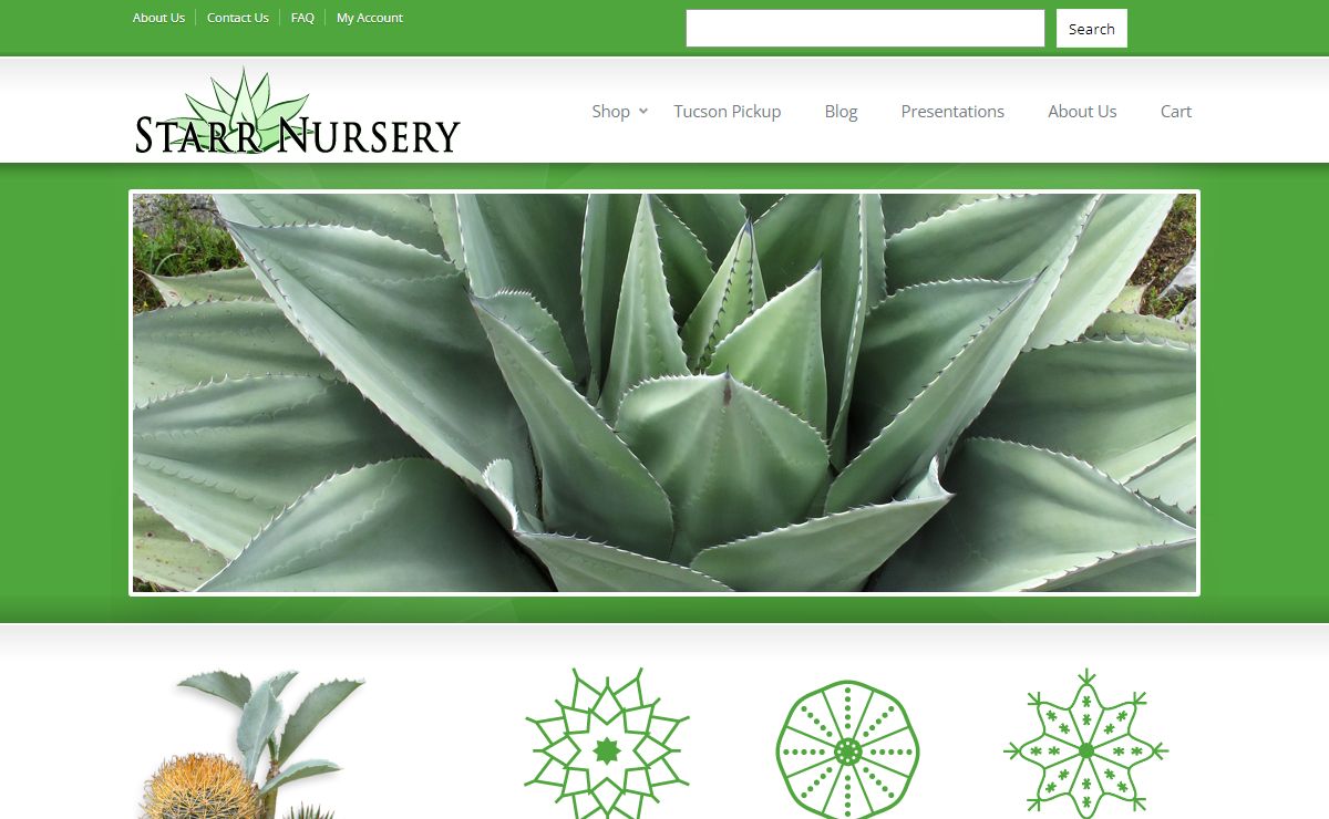 Starr Nursery - Agaves, cacti, books, and other cool xeric tidbits Starr Nursery