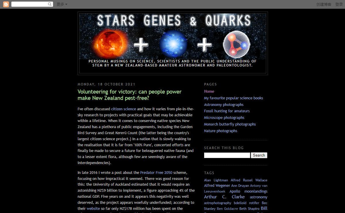 Stars, Genes And Quarks