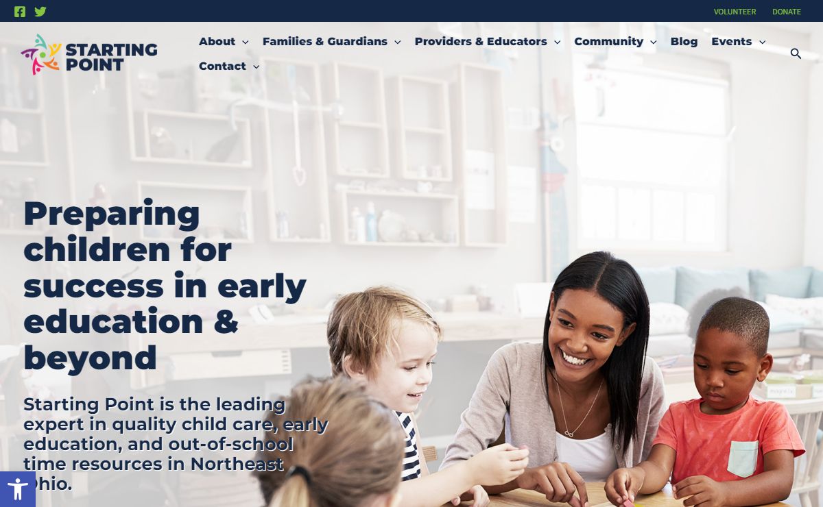 Starting Point | Preparing children for success in education and beyond