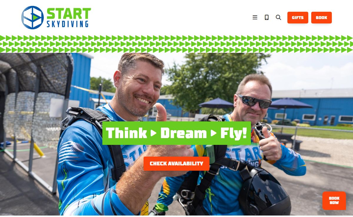 Start Skydiving | Skydiving Ohio near Cincinnati & Dayton