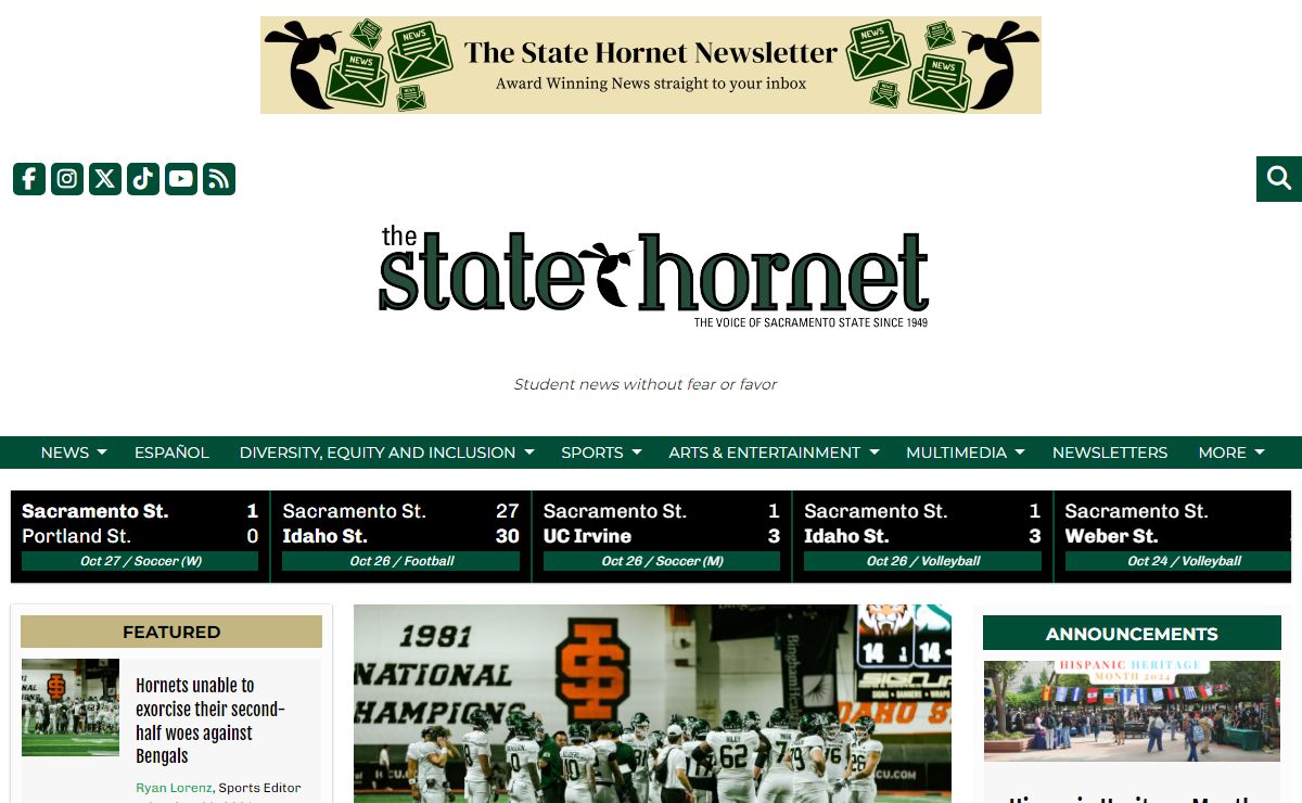 The State Hornet – The student news site of Sacramento State University