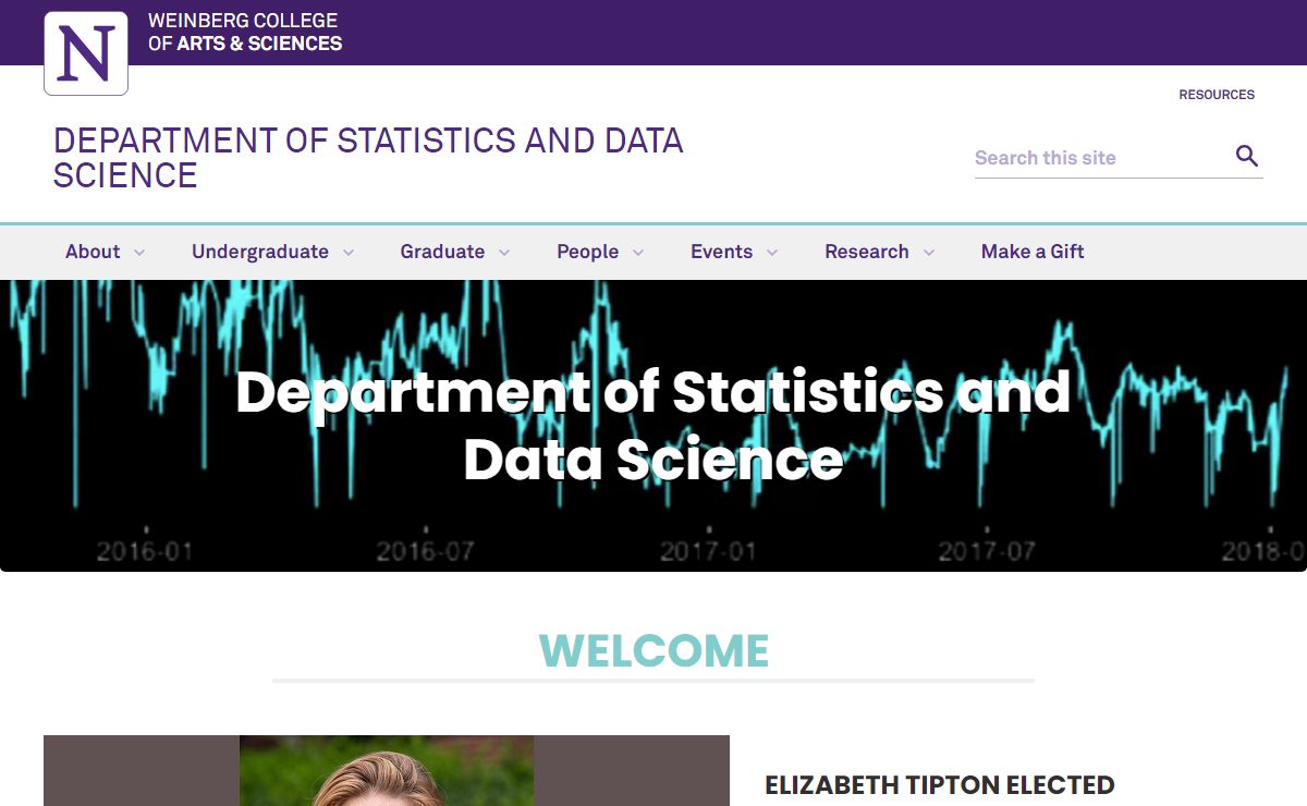 Department of Statistics and Data Science - Northwestern University