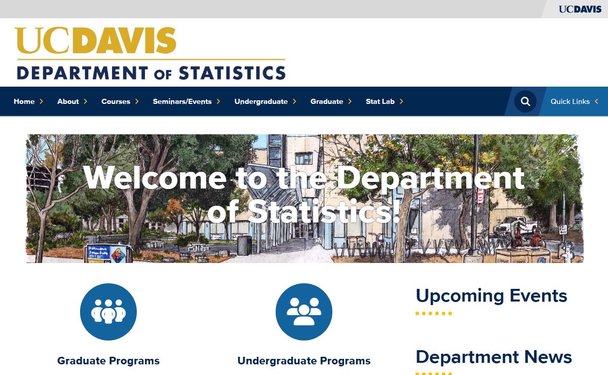 UC Davis Department of Statistics