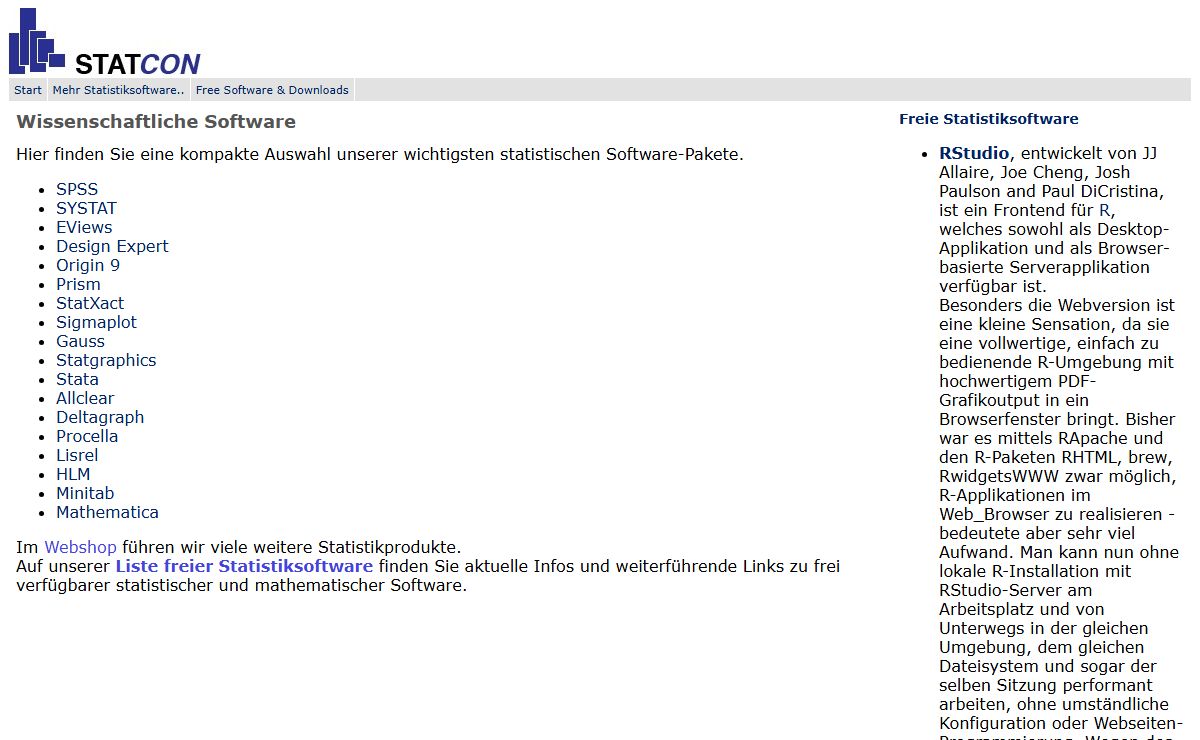 Wissenschaftliche Software