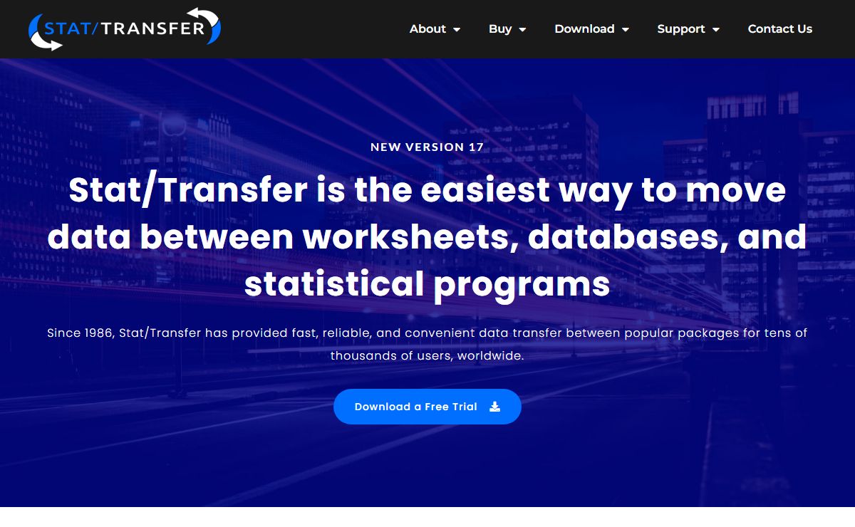 Transfer Home - Stat/Transfer Data Conversion Software Utility