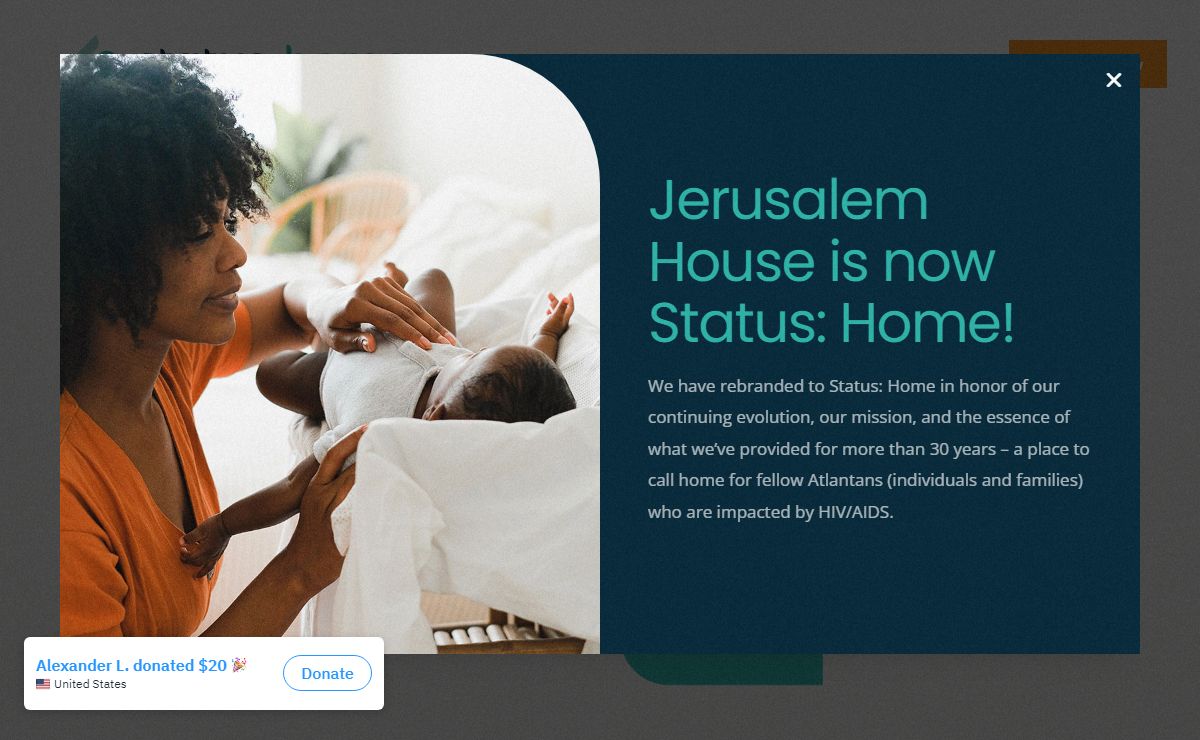 Status: Home - Formerly Jerusalem House