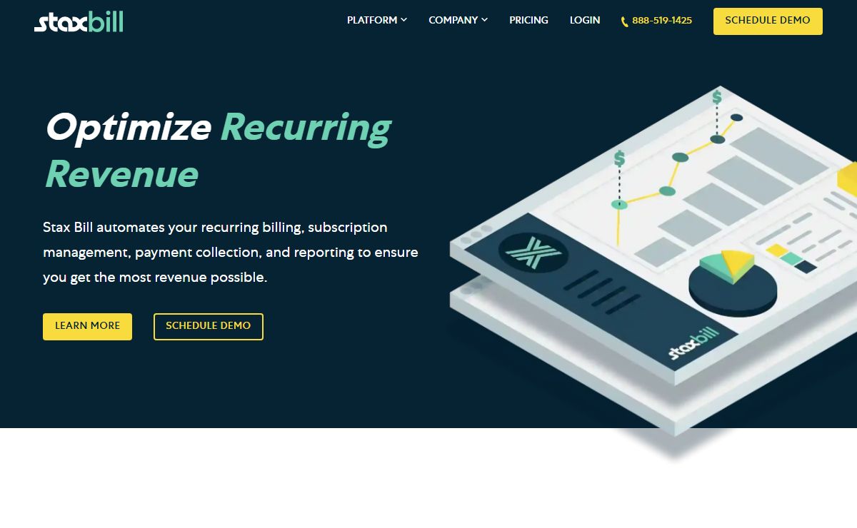 Stax Bill: Automated Subscription Billing Made For You