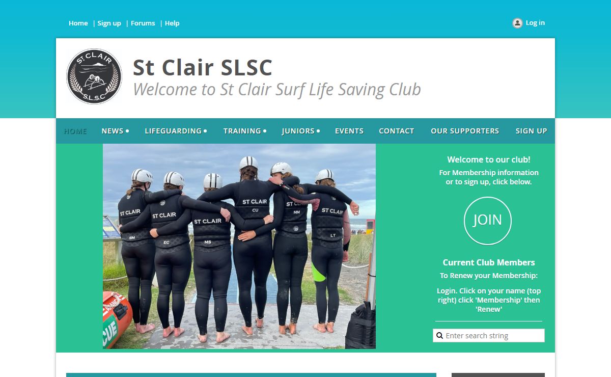 St Clair Surf Life Saving Club - Home