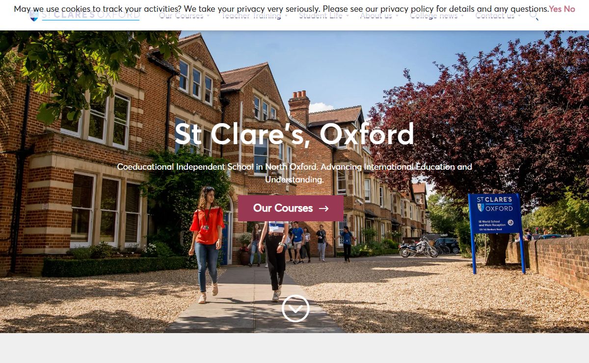 Independent co-educational college in Oxford | St Clare's, Oxford