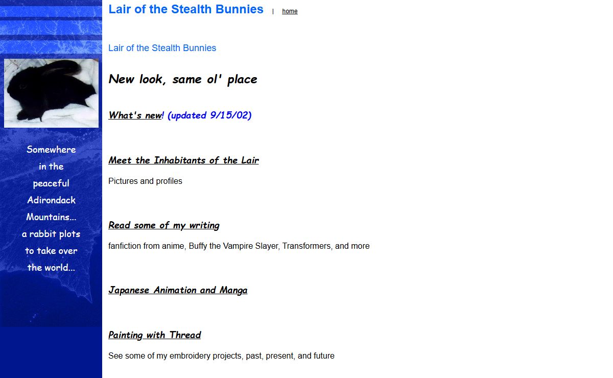 Lair of the Stealth Bunnies