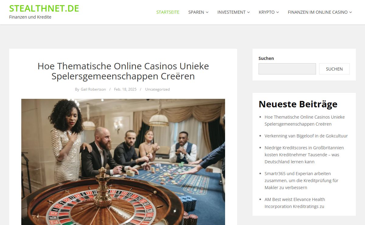 Stealthnet.de – Finanzen und Kredite
