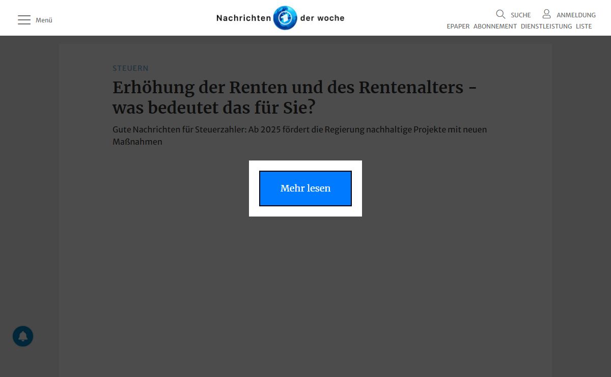 Nachrichten der woche