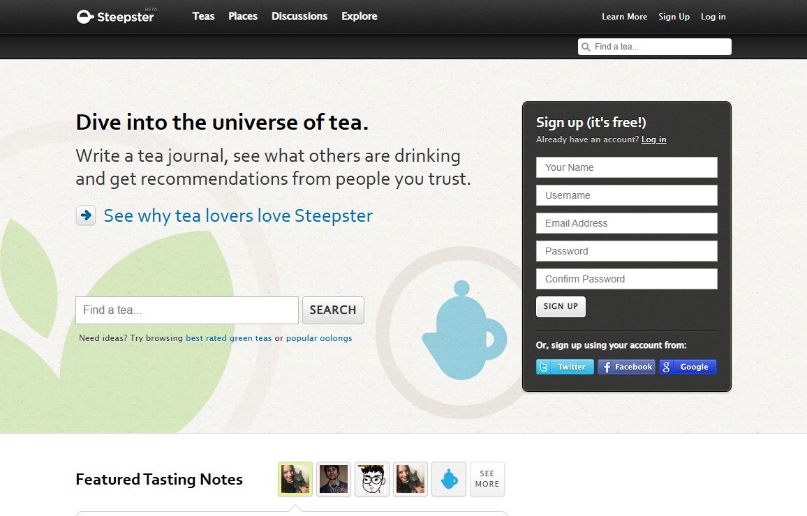 Steepster — A Tea Community