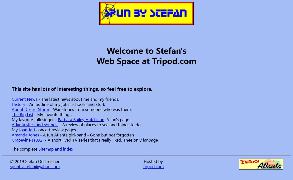 Stefan's Place at Tripod