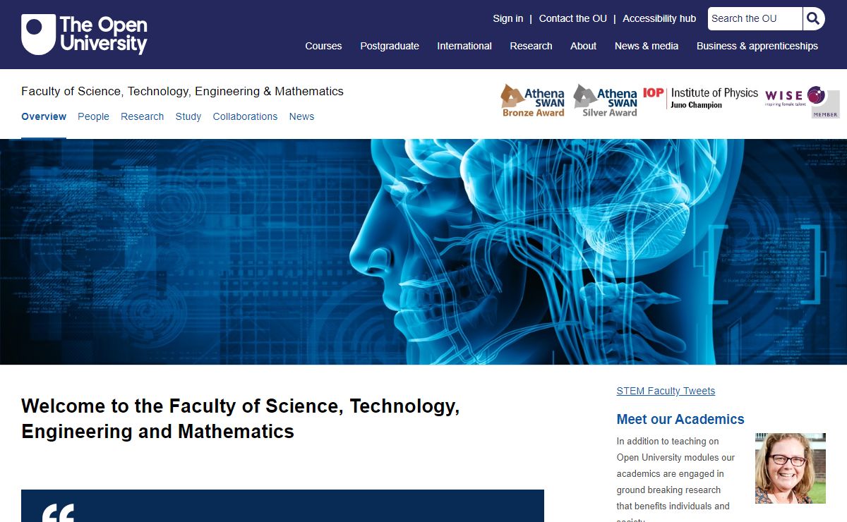 Faculty of Science, Technology, Engineering & Mathematics