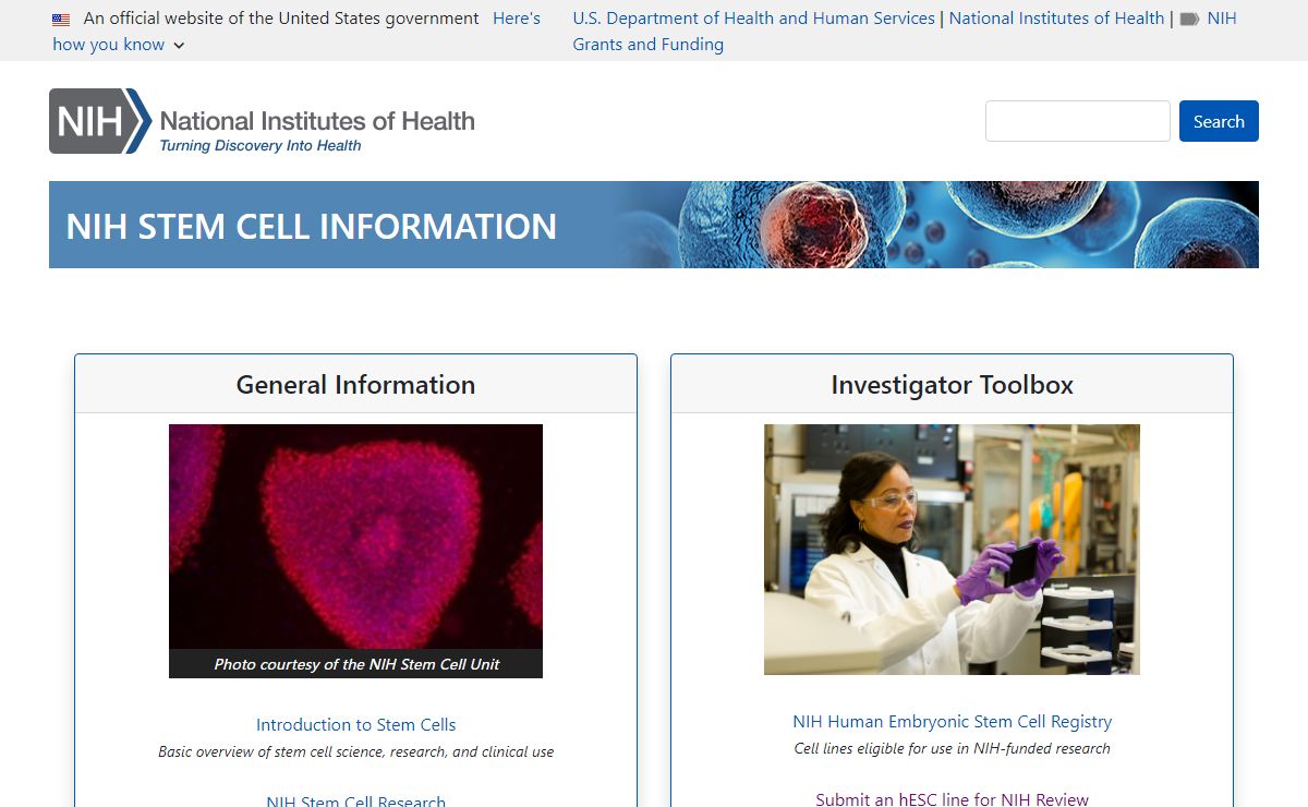 Home | STEM Cell Information