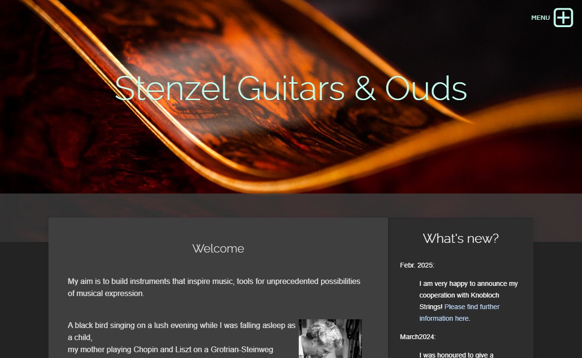 Stenzel Guitars & Ouds