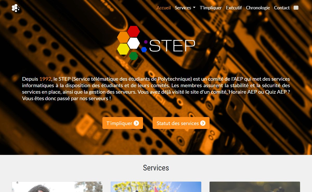 Accueil - STEP