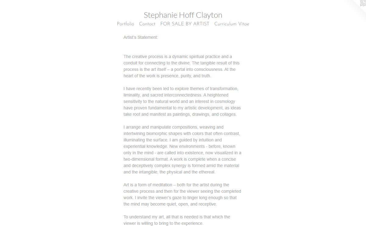 Stephanie Hoff Clayton
