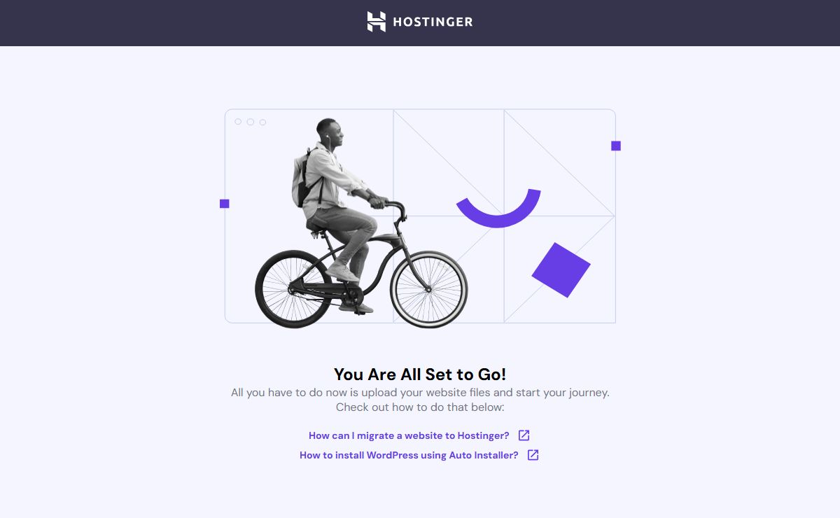 Default page