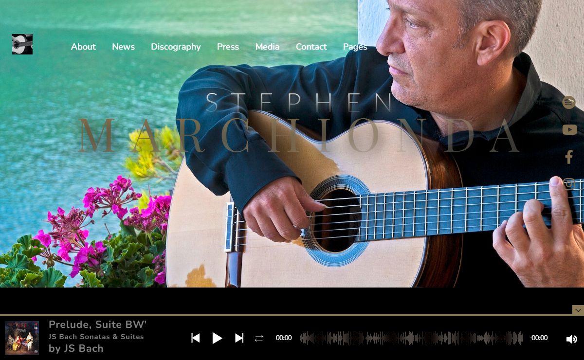 Stephen Marchionda – Website for Classical Guitarist Stephen Marchionda