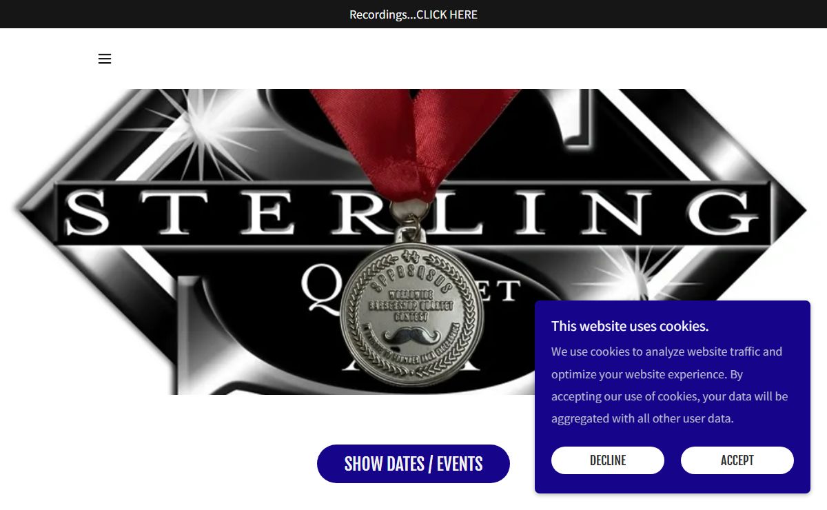 SterlingQuartet - Vocal Quartet, Star Spangled Banner, Entertainer
