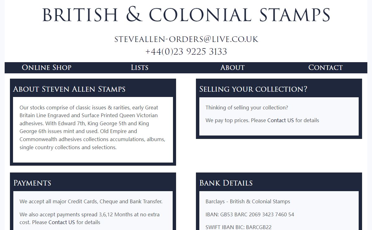 Stamps Dealers | Philately | Stamp Shop